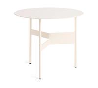 HAY Table d'appoint Shim coffee table Ø54 cm Eggshell