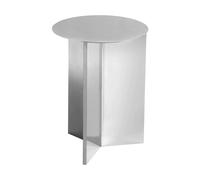HAY Table d'appoint Slit high Ø35 cm Mirror polished steel