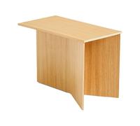 HAY Table d'appoint Slit Oblong 27.5x49 cm Lacquered oak