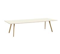 HAY Table de salle à manger Copenhague CPH30 - 300 x 120 cm - vernis à base d'eau - blanc