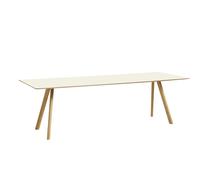 HAY Table de salle à manger Copenhague CPH30 - blanc - vernis à base d'eau - 250 x 90 cm