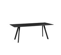 HAY Table de salle à manger Copenhague CPH30 - décapé noir - HAYBlackWaterbasedLaquer - 200 x 90 cm