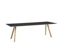 HAY Table de salle à manger Copenhague CPH30 - noir - vernis à base d'eau - 250 x 90 cm