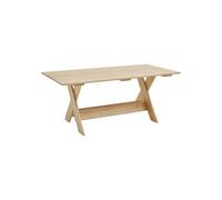 Hay - Table rectangulaire Bois naturel