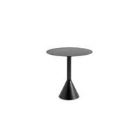 HAY Table ronde Palissade Cone - Ø70_H74cm cm - carbone