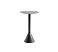 HAY Table ronde Palissade Cone - carbone - Ø60_H105cm