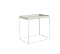 HAY Table basse Tray 60×54×40 cm Gris chaud Grande