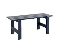 HAY Table Weekday 180x66 cm pin laqué Steel blue