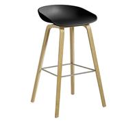 Hay - Tabouret de bar Noir