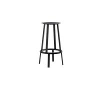 HAY Tabouret de bar Revolver Stool - noir - Hauteur 76 cm