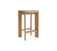 Hay - Tabouret haut Bois naturel