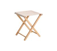 HAY Tabouret pliable Outdoor Market Beige-red
