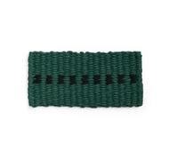HAY Tapis de porte Coco Dot Dark green-black