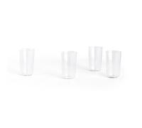 HAY Verre Angle Lot de 4 Medium 10 cm