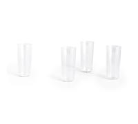 HAY Verre Angle Lot de 4 Tall 13 cm