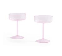 HAY Verre coupe Tint 20 cl lot de 2 Rose