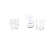 HAY Verres à eau Glass M 36 cl 4 pièces Transparent