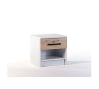 Bestmobilier Table de chevet Hayato - Bois