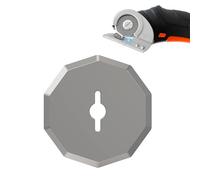 Hayaww 40 mm Lames de Rechange pour Cutter Rotatif Électrique Lame de Ciseaux Électriques Lames Tranchantes Lames Rotatives de Rechange en Acier pour Tissu, Carton, Tapis, Cuir et Feutre (C)