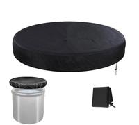 Hayaww 75 cm Couverture De Bain De Glace pour Baignoire Froide couverture de plongée à froid en tissu non tissé Oxford couverture de baignoire de glace maintient baignoire glace propre couverture (A)