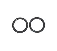 Lot de 2 joints adhésifs de bride de buse de refoulement de piscine - BR2X20022 - Hayward Noir G
