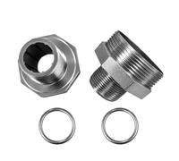 Hayward - Lot de 2 traversées de paroi 1 P 1/2 pour Filtre à Sable de Piscine - 500201201000