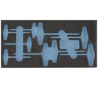 Hazet 163-182L 163-182L Insert en mousse (L x l) 342 mm x 172 mm