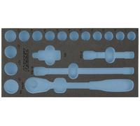 Hazet 163-191L 163-191L Insert en mousse (L x l) 342 mm x 172 mm
