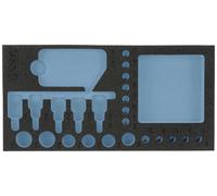 Hazet 163-192L 163-192L Insert en mousse (L x l) 342 mm x 172 mm