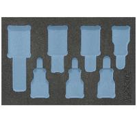 Hazet 163-243L 163-243L Insert en mousse (L x l) 172 mm x 114 mm