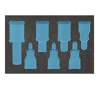 Hazet 163-243L Garniture en mousse souple bi matière