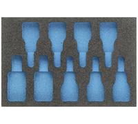 Hazet 163-271L 163-271L Insert en mousse (L x l) 172 mm x 114 mm