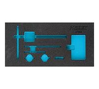 Hazet 163-325L Garniture en mousse souple bi matière