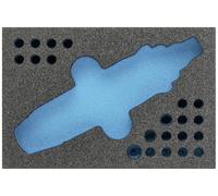 Hazet 163-333L 163-333L Insert en mousse (L x l) 172 mm x 114 mm