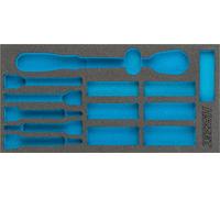 Hazet 163-340L Garniture en mousse souple bi matière