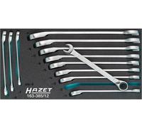 Hazet 163-385/12 163-385/12 Ratcheting crowfoot wrench set 12-piece Spanner size (metric) 8 - 19 mm