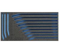 Hazet 163-385L 163-385L Insert en mousse (L x l) 342 mm x 172 mm