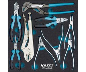 Hazet 163-424/9 Workshop Pliers Set 9-piece