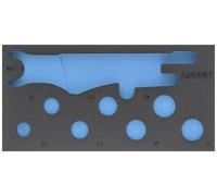 Hazet 163-529L 163-529L Insert en mousse (L x l) 342 mm x 172 mm
