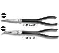 Hazet 1841A-280 pour l'atelier Pince à becs plats droite Acier spécial 280 mm