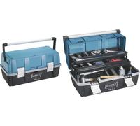 Hazet 190L-3 Boîte à outils vide plastique noir, bleu, argent