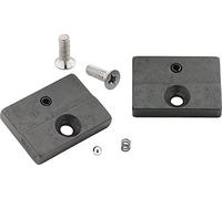Hazet 1932-2/6 Kit de pièces de rechange/1 paire de mâchoires/30 mm de large/2 vis/2 douilles élastiques