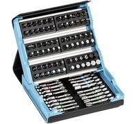 Hazet 2200SC-3 Jeu dembouts 96 pièces vis à fente, cruciforme Phillips, vis Pozidriv, 6 pans intérieurs, TORX® intérieur, Torx Tamper Resistant
