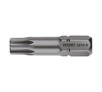 Hazet 2212-10 Embout-tournevis hexagone massif 5/16'' denture multiple intérieur XZN Taille M10 longueur 32 mm