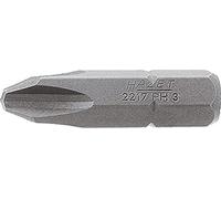 Hazet 2217-PH3 Embout-tournevis hexagone massif 5/16'' Taille PH3 longueur 32 mm