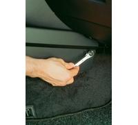 Hazet 2265-1 Ratchet 1/4 (6.3 mm), 5/16 (8 mm) 140 mm
