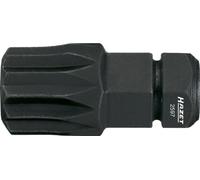 HAZET Embout-tournevis (bit) 2597-02 ∙ Hexagone massif 8 (5/16 pouce) ∙ Profil denture multiple intérieur XZN HAZET Quantité:1