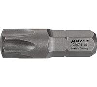 HAZET 2597-T45 Embout de tournevis Torx I Ouverture de clé : T45 ILongueur 25mm I Valeurs de couple élevées pour une longue durée de vie I Entraînement hexagonal 1/4 de pouce (6,3 mm)''.