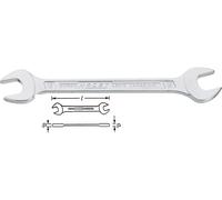 HAZET Ourche double 450N-5X5.5 5 x 5,5 mm – profil 6 pans extérieurs – longueur 99,6 mm