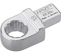 Hazet 6630C-13 Attache mâle polygonale carré femelle 9 x 12 mm/profil traction à 12 pans extérieurs Taille 13 longueur 44,3 mm